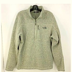 North Face Quarter Zip Sweater - MEDIUM